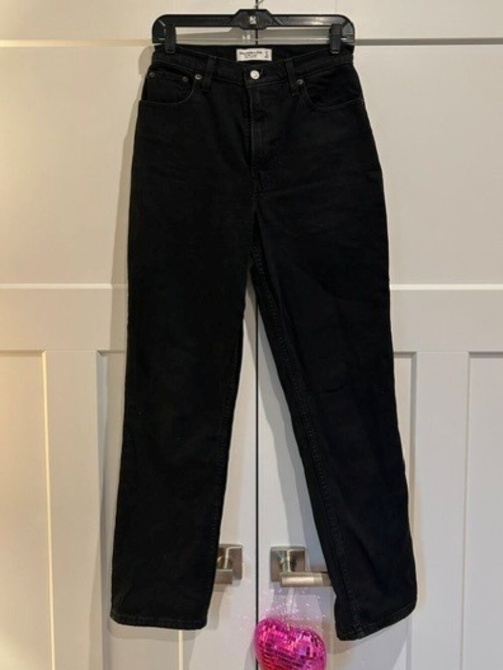 ABERCROMBIE & FITCH The 90's Straight Ultra High Rise 27R